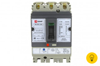 Автоматический выключатель EKF ВА-125А 36кА ВА-99С/160 3 полюса mccb99C-160-125