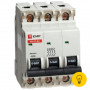 Автоматический выключатель EKF ВА 47-63, 3P, 5А, 4,5kA, SQ mcb4763-3-05C