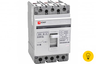 Автоматический выключатель EKF ВА-99 250/ 80А 3P 35кА без коннекторов PROxima SQmccb99-250-80-n