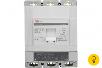 Автоматический выключатель EKF ВА-99 800/800А 3 полюса 35кА с эл. расцепителем mccb99-800-800e