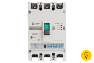 Автоматический выключатель EKF ВА-99М 400/400А 3P 65кА с электронным расцепителем PROxima SQmccb99-400-400me