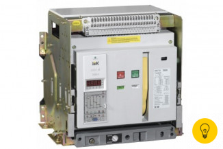 Автоматический выключатель IEK ВА07-М комбинированный расцепитель, стационарный, 3Р, 1250А, Icu=80кА SAB-2000-KRS-3P-1250A-80