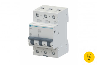 Автоматический выключатель OEZ серия LTP, 3p, 16А, кривая C, 6кА, PI: LTP-16C-3 42255