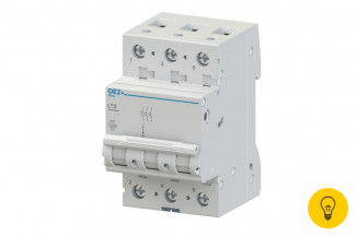 Автоматический выключатель OEZ серия LTS, 3p, 40А, кривая D, 10кА, PI: LTS-40D-3 42126