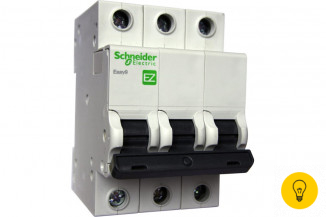 Автоматический модульный выключатель EASY 9 3п C 16А 4.5кА Schneider Electric EZ9F34316