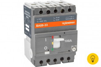 Автоматический выключатель Texenergo ВА 88-33 100А SAV8833-0100
