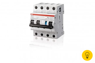 Автоматический выключатель дифференциального тока ABB DS203NC C10 AC30 2CSR256040R1104