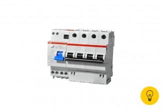 Дифференциальный автоматический выключатель ABB DS204, АВДТ, 4п, 25А, 30мА, С, AC 2CSR254001R1254
