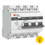 Дифференциальный автомат EKF АД-32, 3P+N, 50А/100мА, 4,5кА, PROxima, SQ DA32-50-100-4P-pro