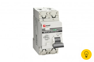 Дифференциальный автомат EKF PROxima АД-32 тип А, 1P+N, 40А/30мА, SQ DA32-40-30-a-pro
