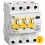 Автоматический выключатель дифф. тока IEK АВДТ 34 C25 300мА MAD22-6-025-C-300