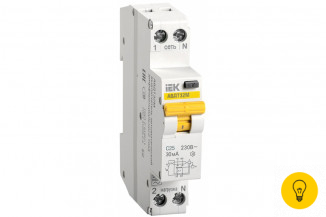 Автоматический выключатель диф. тока IEK АВДТ32М С25 30мА MAD32-5-025-C-30