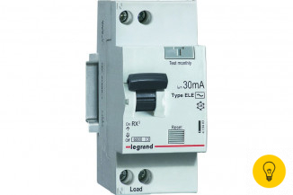 Автоматический выключатель дифференциального тока Legrand 1п, 1P+N 1199853