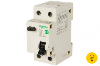 Автоматический выключатель дифференциального тока Schneider Electric 2п 1P+N SchE EZ9D34620 290759