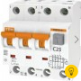 Автоматический выключатель дифференциального тока TDM АВДТ 63 4P C16 30мА SQ0202-0017