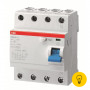 Выключатель дифференциального тока ABB 4 модуля F204 АС-40/0,1 2CSF204001R2400