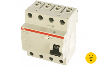 Выключатель дифференциального тока ABB 4 модуля FH204 AC-25/0,1 2CSF204006R2250