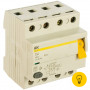 Выключатель дифференциального тока (УЗО) IEK ВД1-63 4п 25А 30мА АС 9532863