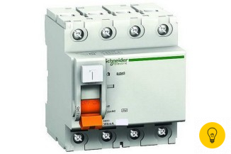 Выключатель дифференциального тока Schneider Electric 11467 ВД63 Домовой 4п 63A 100mA AC