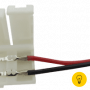 Коннектор для ленты 5050 для подключения к БП (ширина 10 мм,длина провода 15 см )