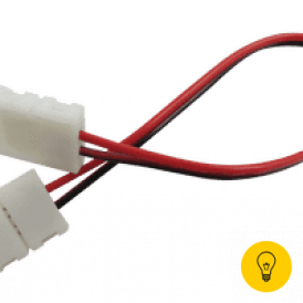 Коннектор для ленты 5050 двуxсторонний (ширина 10 мм,длина провода 15 см )