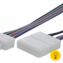 Коннектор для ленты RGB  для подключения к БП (ширина 10 мм,длина провода 15 см )