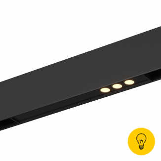 Магнитный линейный светильник ячеечный серии SY mini, 48В, 3,7W Черный 4000  SY-mini-522217-3.7-48-BL-NW