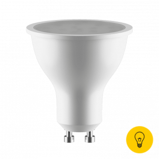 Лампа светодиодная серия ST MR16, 7 Вт,  цоколь GU10, цвет: Теплый белый