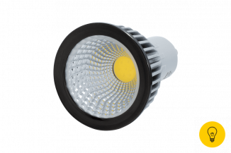 Лампа светодиодная серия LB MR16, 6 Вт, 3000К, цоколь GU10, цвет: Черный