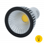 Лампа светодиодная серия LB MR16, 6 Вт, 3000К, цоколь GU5.3, цвет: Черный