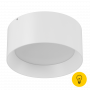 Светильник светодиодный потолочный накладной , серия BQ, Белый, 20Вт, IP20, Теплый белый (3000К)