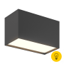 Светильник светодиодный потолочный накладной , серия GW, Черный, 20Вт, IP20, Теплый белый (3000К)