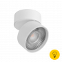 Накладной светильник 10W Белый 3000К R-SF-WH-WW