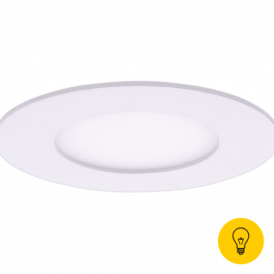 Светильник светодиодный потолочный встраиваемый PL, Белый, Пластик + алюминий, Нейтральный белый (4000-4500K), 3Вт, IP20