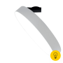 LED светильник потолочный UF034-80-WH-NW Белый 150Вт 4000