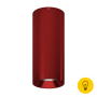 Светильник VILLY, потолочный накладной, 15Вт, 3000K, Красный