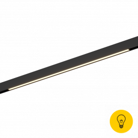 Магнитный линейный светильник серии SY mini, 48В, 20W Черный 4000  SY-mini-520714-20-48-BL-NW