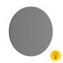 Настенный светильник CIRCUS, Серый, 9Вт, 4000K, IP54, GW-8663L-9-GR-NW