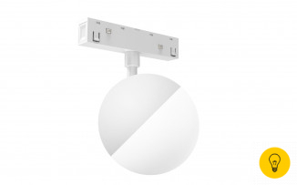 Светильник-шар металл+стекло, серия SY-LINK, Белый, 10Вт, IP20, Нейтральный белый (4000К)