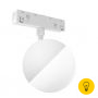 Светильник-шар металл+стекло, серия SY-LINK, Белый, 10Вт, IP20, Теплый белый (3000К)