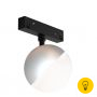 Светильник-шар металл+стекло, серия SY-LINK, Серебро, 10Вт, IP20, Теплый белый (3000К)