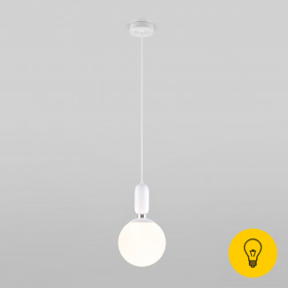 Подвесной светильник с плафоном 50197/1 белый