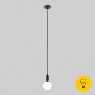 Подвесной светильник с тросом 1,8 м 50158/1 черный