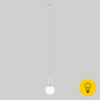 Подвесной светильник с тросом 1,8 м 50158/1 белый