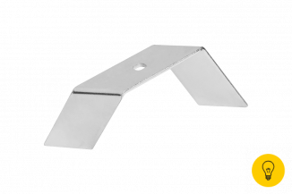 Встраиваемый алюминиевый профиль LE.6332-W-R, белый