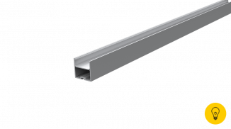 Подвесной/накладной алюминиевый профиль LS.5050-W-R, белый