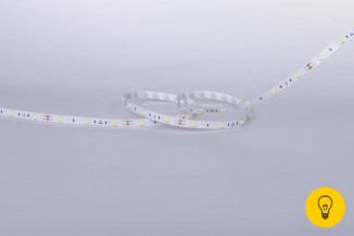 Лента со скотчем 3М светодиодная стандарт 5050, 30 LED/м, 7,2 Вт/м, 12В , IP20, Цвет: Холодный белый
