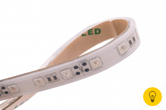 Лента светодиодная стандарт 5050, 60 LED/м, 14,4 Вт/м, 12В , IP68, Цвет: Зеленый