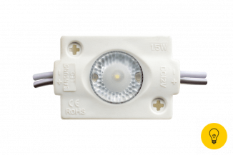 Модуль светодиодый линзованный SWG , 1LED, 2,16Вт, 12В, IP65, Цвет: 6500К Холодный белый, провод 12см
