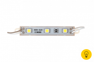 Модуль светодиодый SWG , 3LED, 0,72Вт, 12В, IP65, Цвет: 6000-6500 К Холодный белый, провод 15см